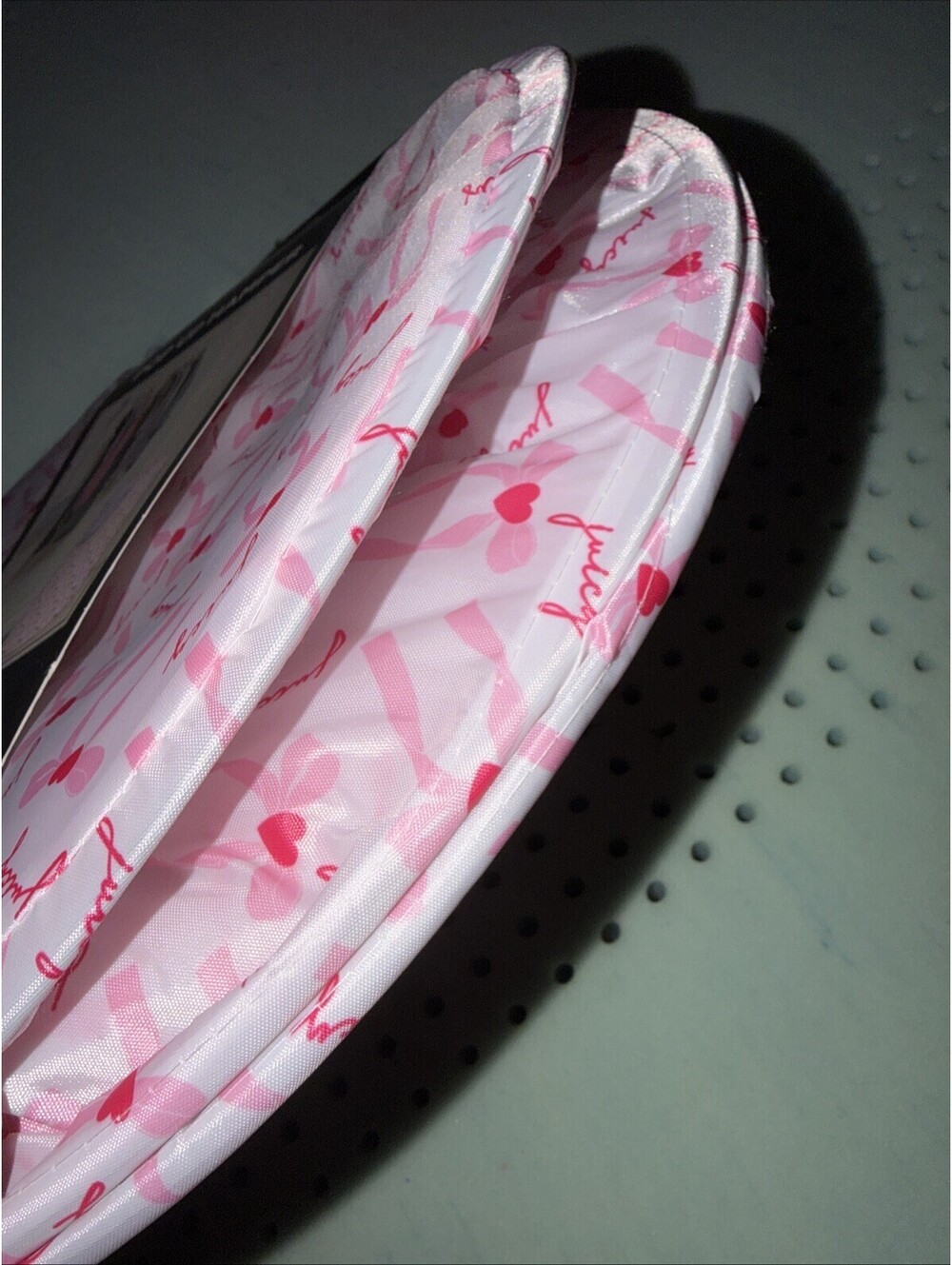 JUICY COUTURE POP UP HAMPER JUICY COUTURE Pink Hearts And Bows Laundry - Picture 4 of 6